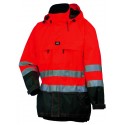 VESTE POTSDAM Rouge/Gris noir