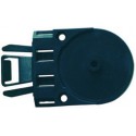 Adaptateur à clips pour support écran sur casque de chantier 