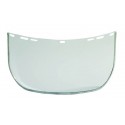 Ecran de protection polycarb. incolore bord métal  L 40* H 20