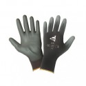 Gants polyuréthane gris support nylon jauge 13