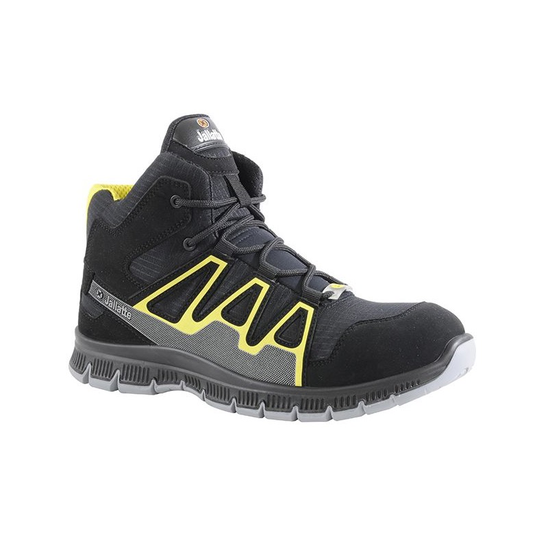 chaussure de securite noir et jaune
